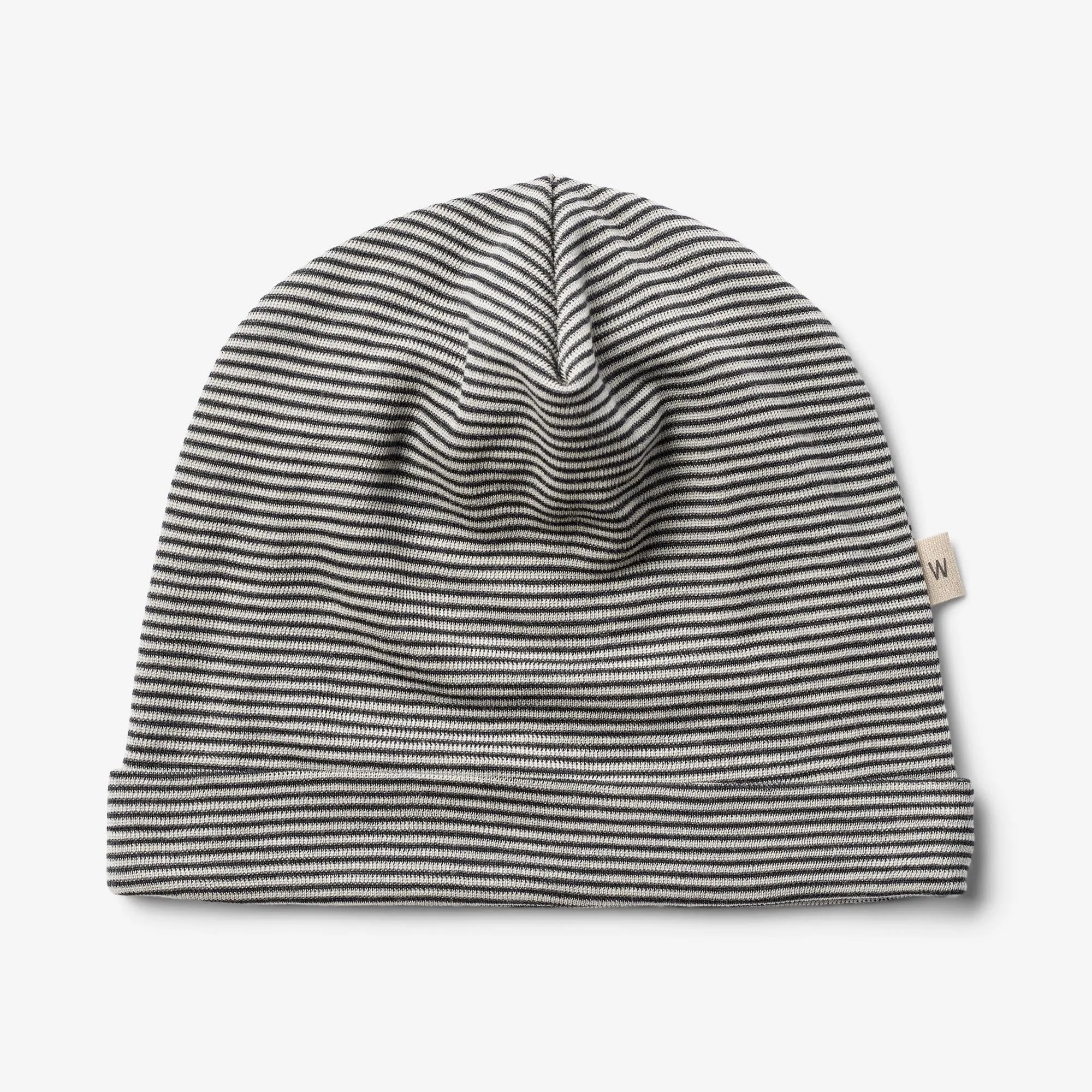 2 Wool Hat Emo - navy stripe