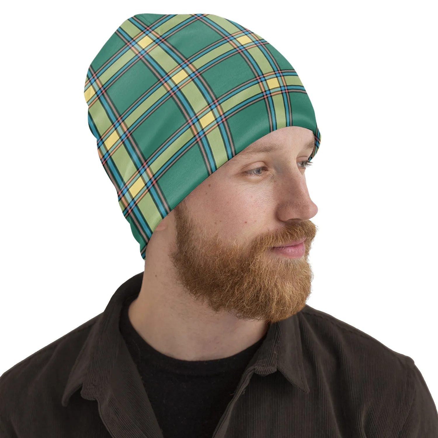 Alberta Province Canada Tartan Beanies Hat