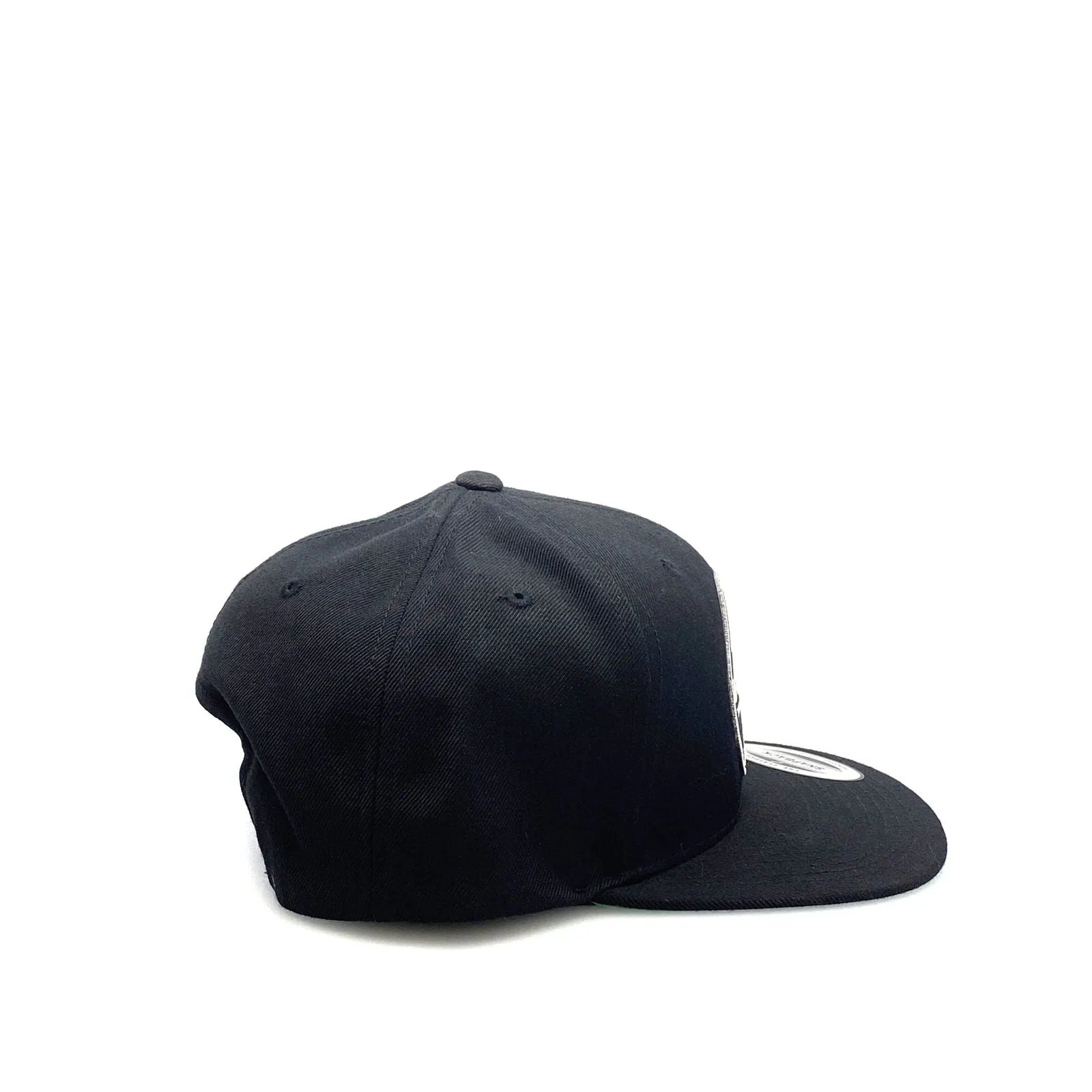 Arnette Mens Black Flat Bill SnapBack Baseball Hat 1992