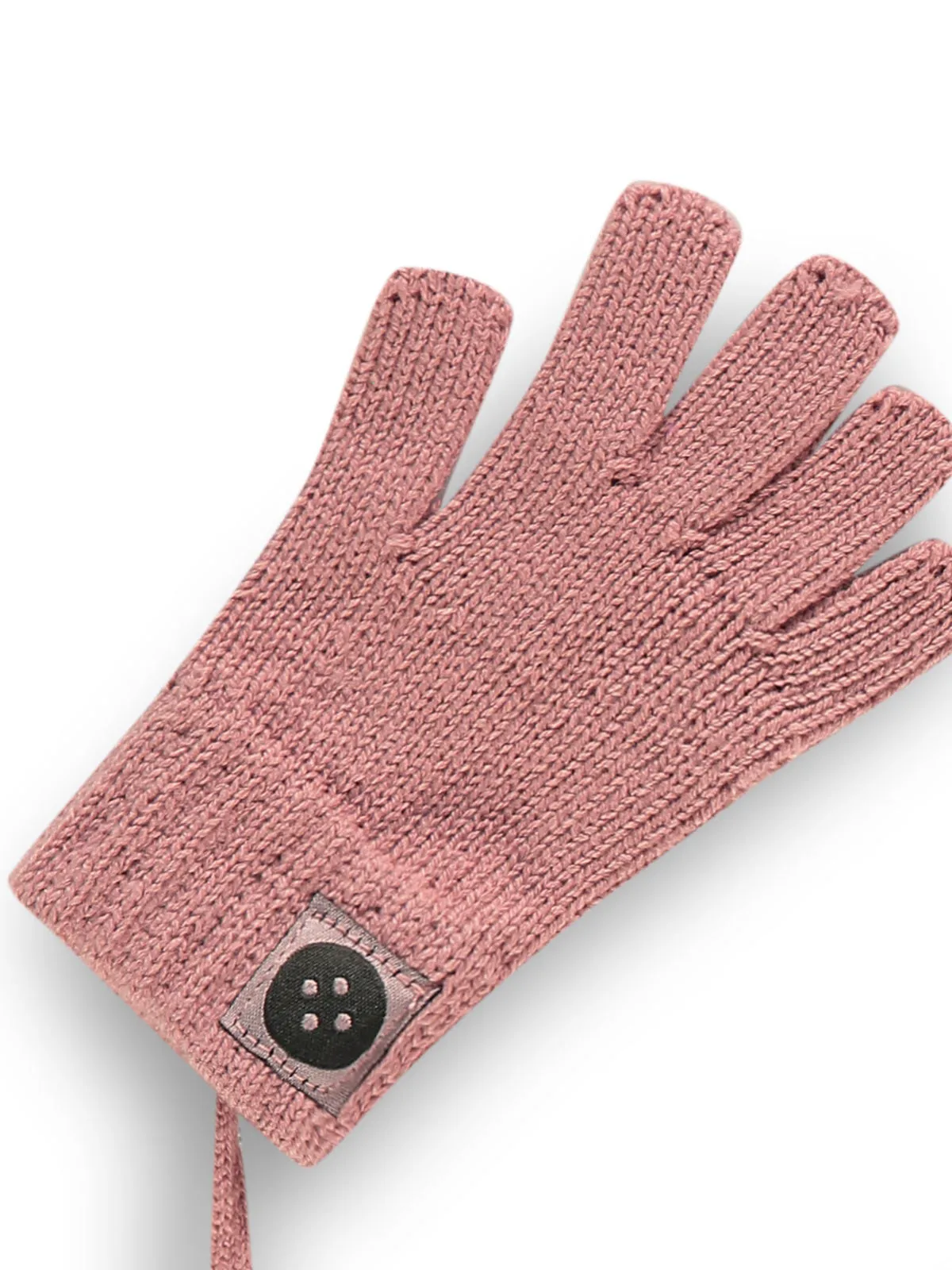 Babyface-Kid's knitted gloves pink-SSA24509954