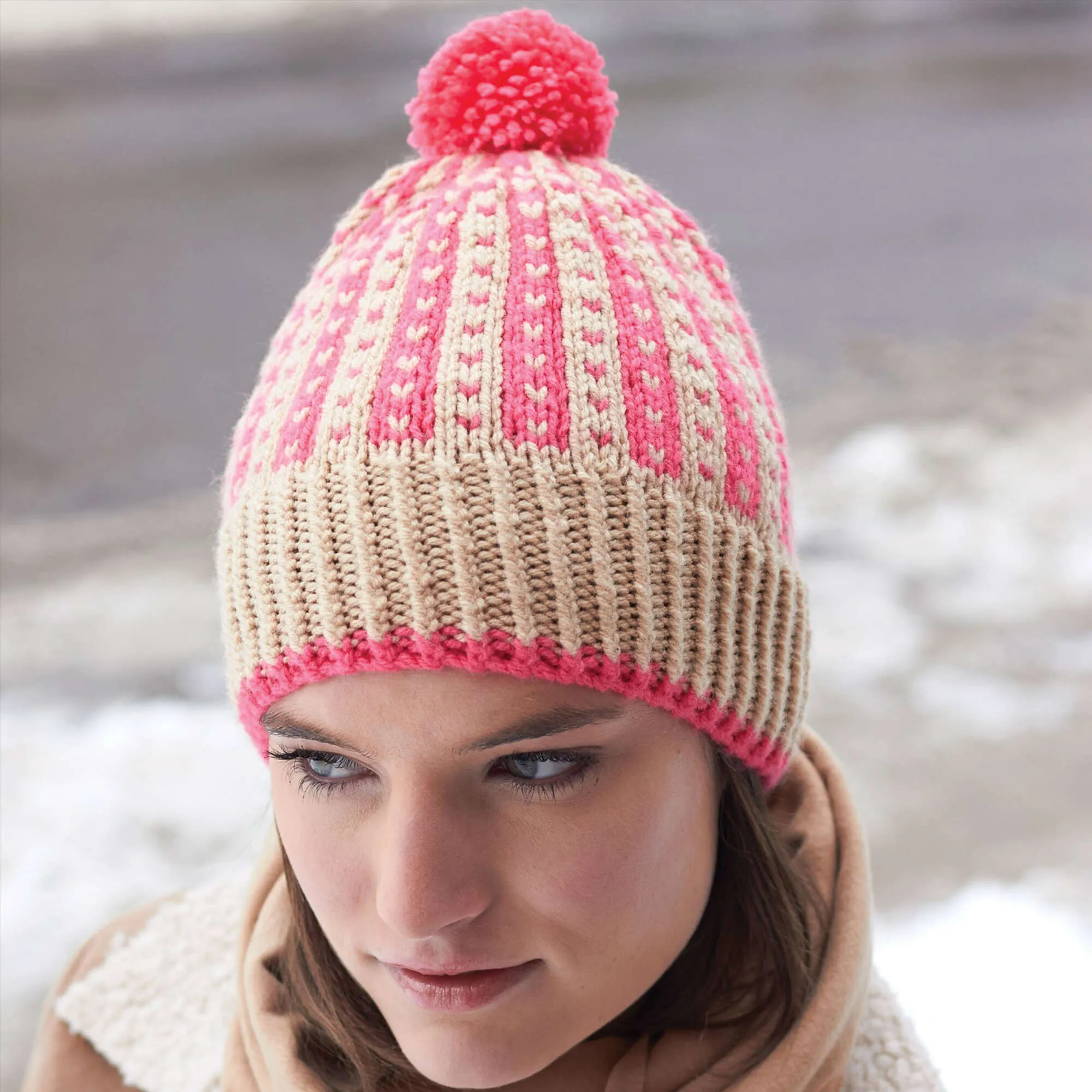 Bernat Knit Winter Weekend Hat