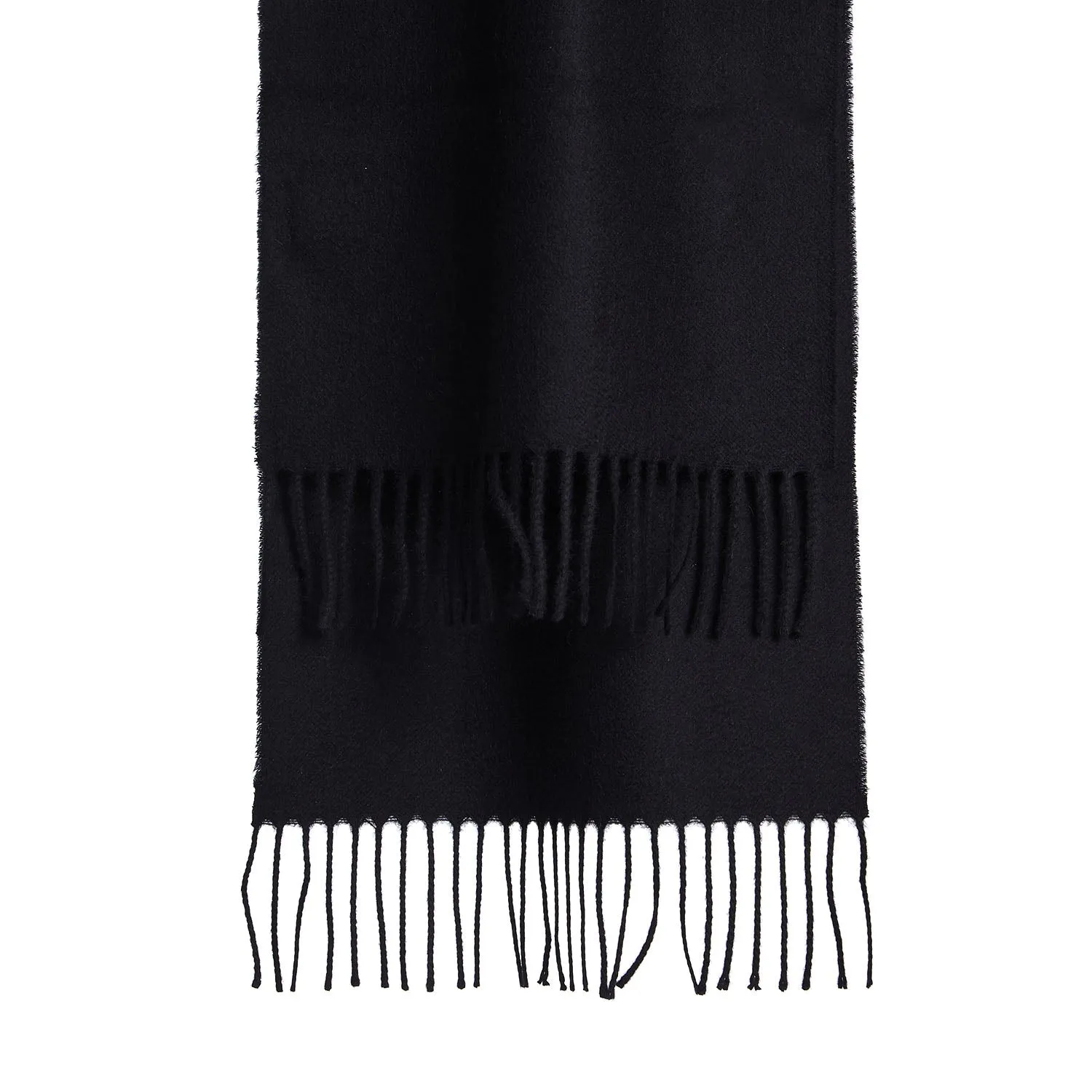 BLACK CASHMERE SCARF