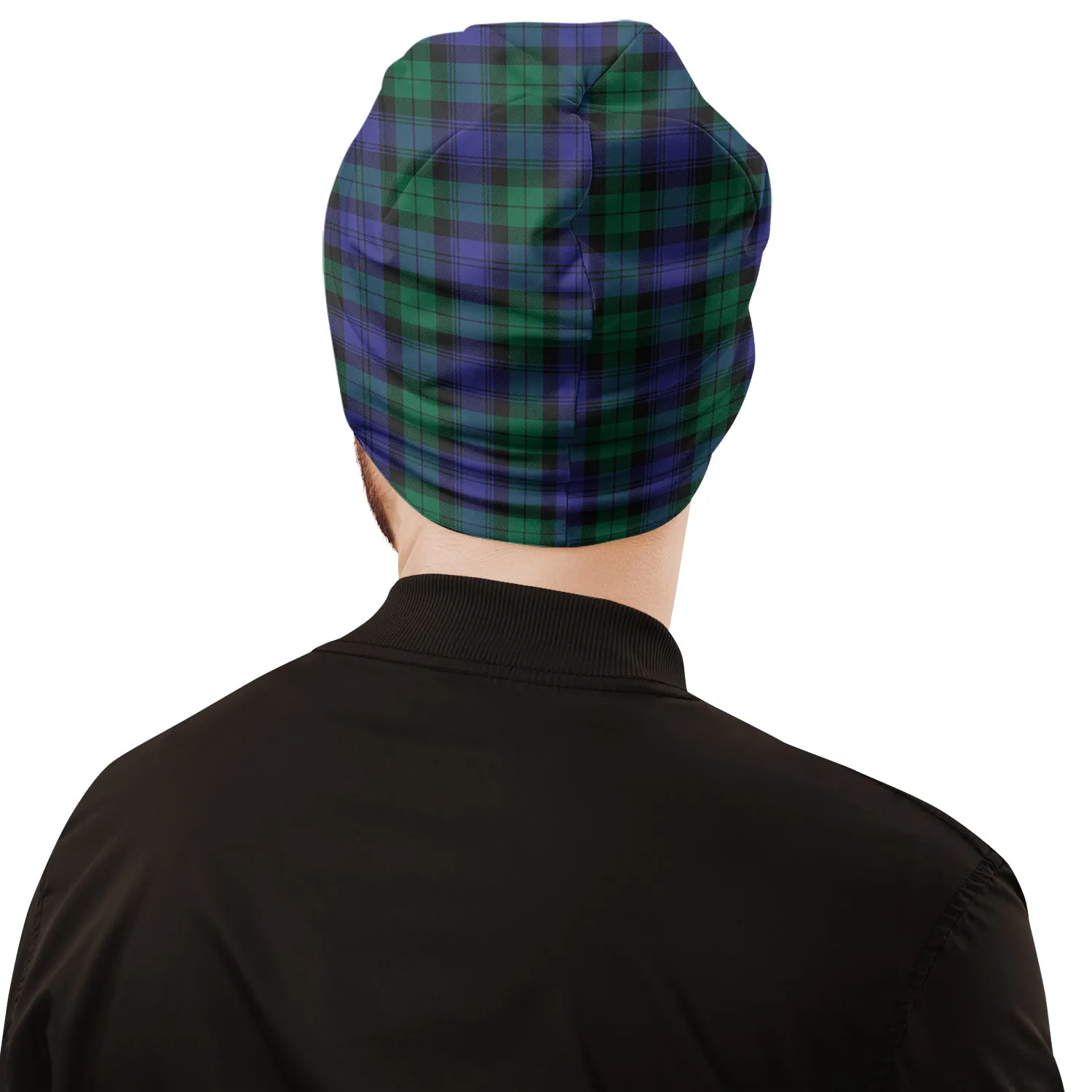 Black Watch Modern Tartan Beanies Hat