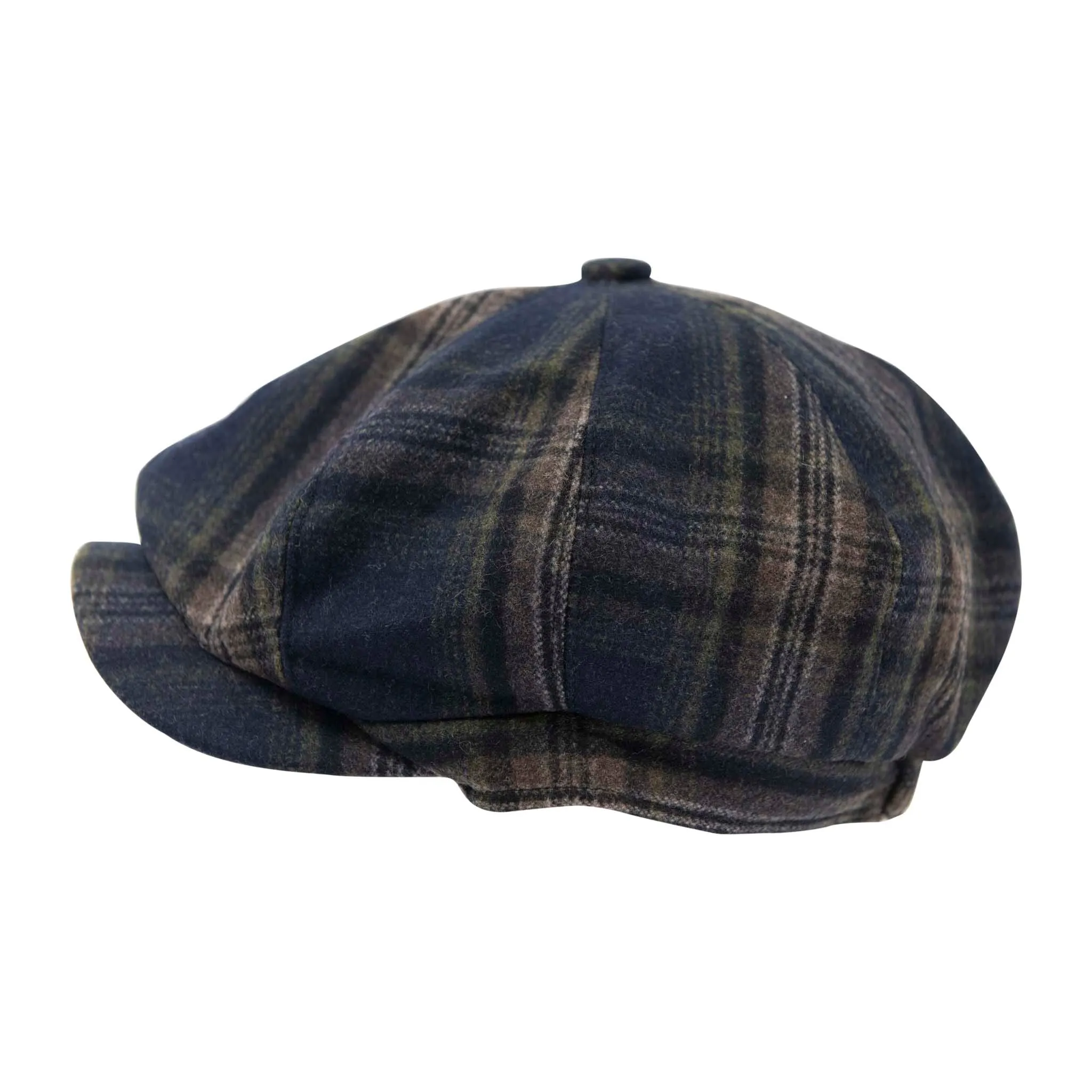 Carlyle Tartan Newsboy Cap