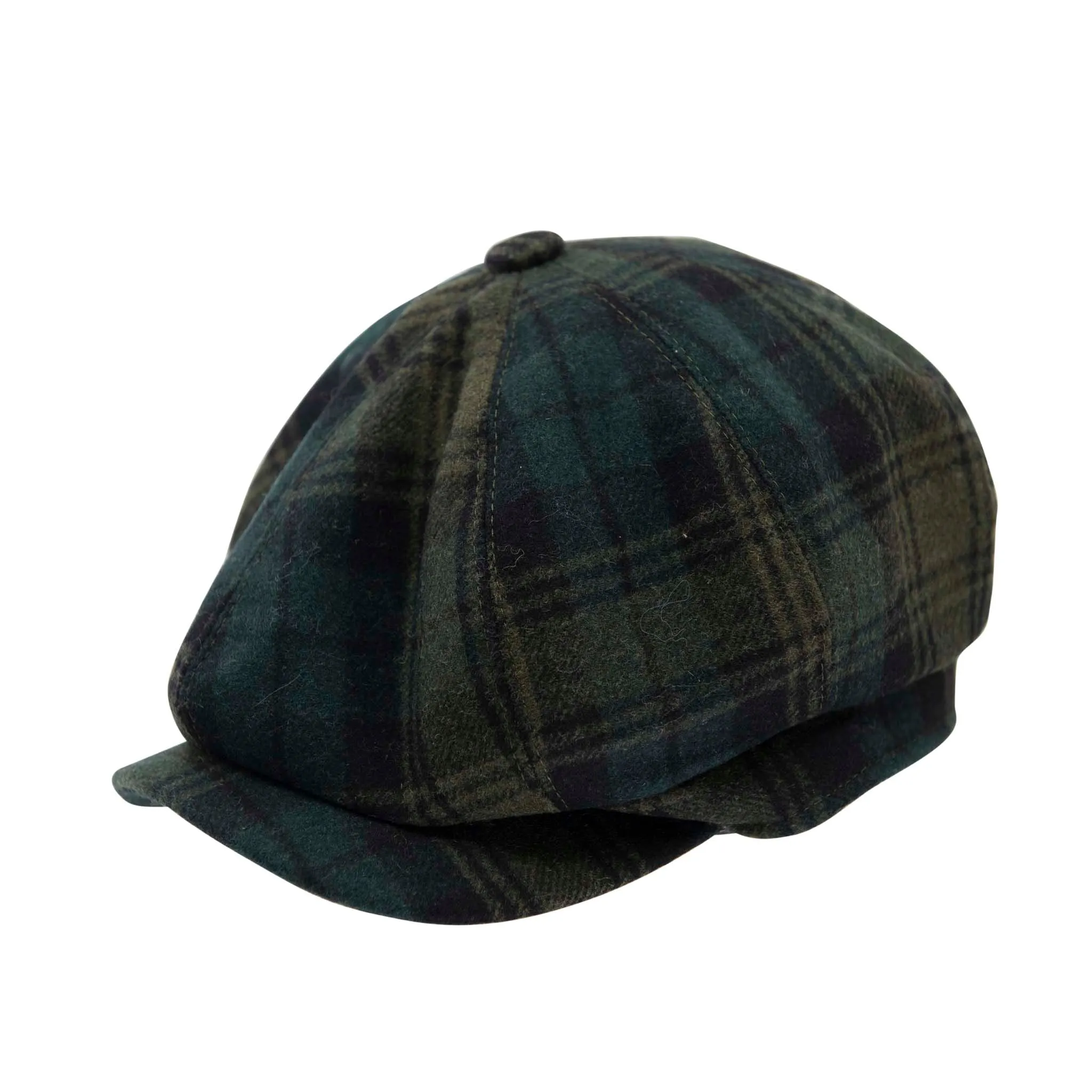 Carlyle Tartan Newsboy Cap