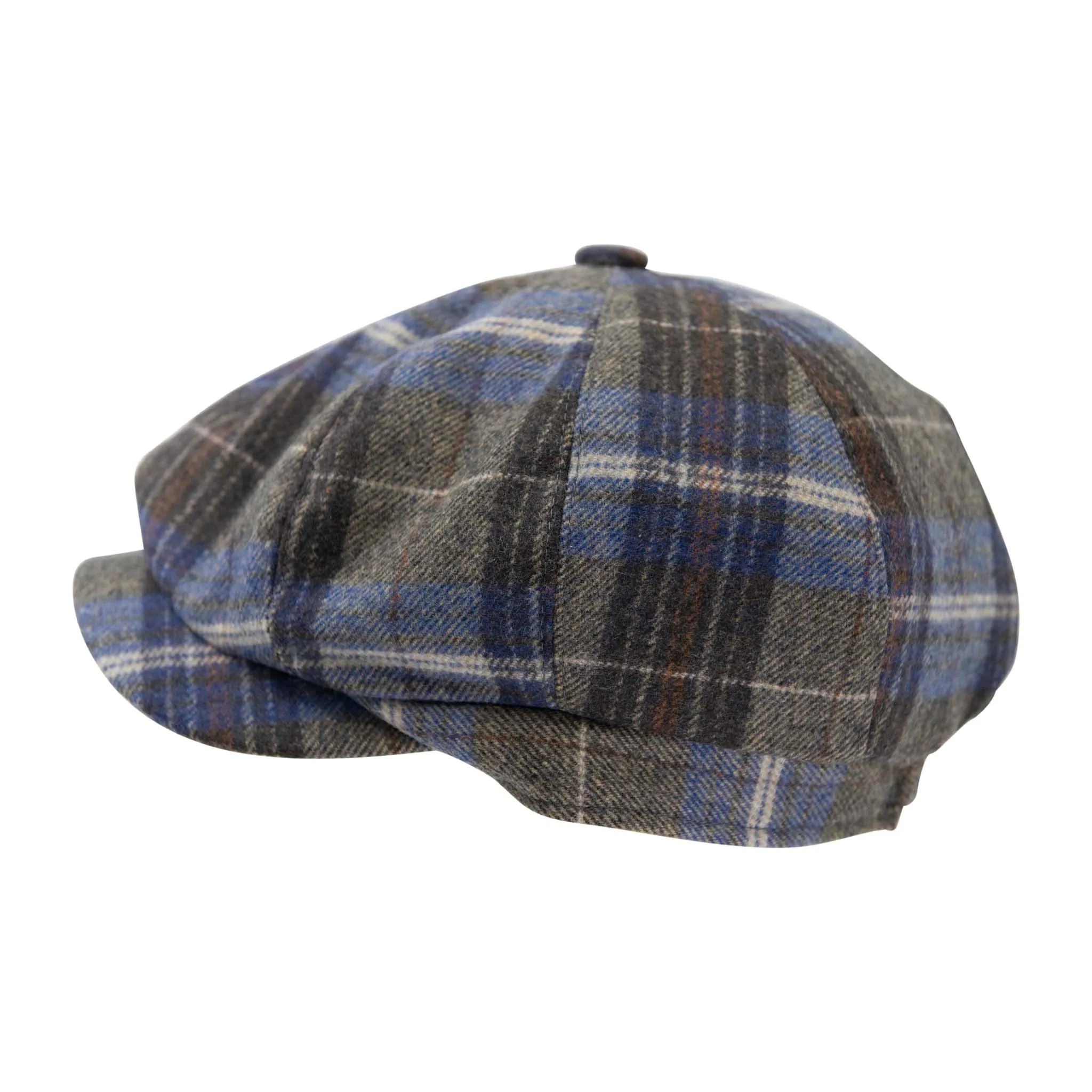 Carlyle Tartan Newsboy Cap