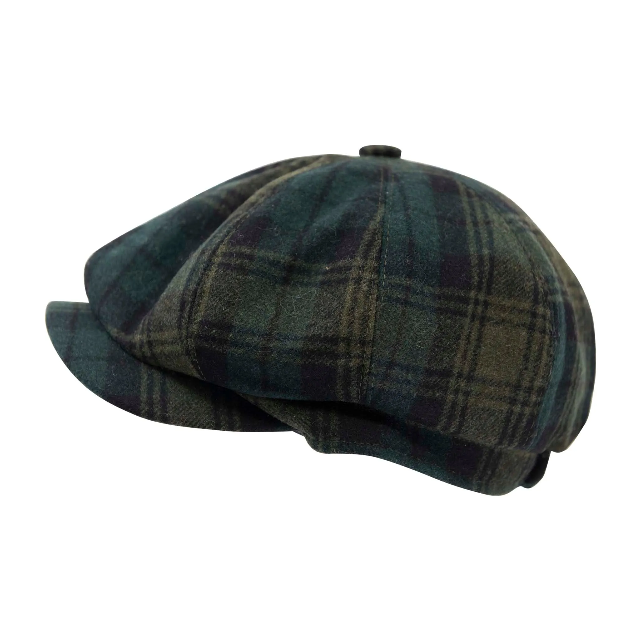 Carlyle Tartan Newsboy Cap