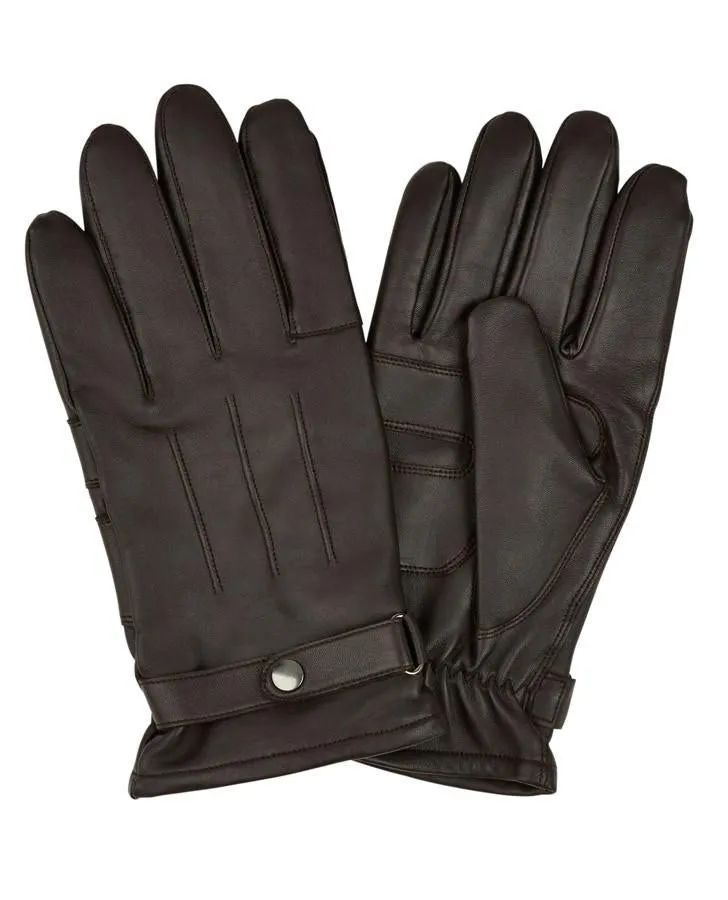 Chocolate Leather Gloves