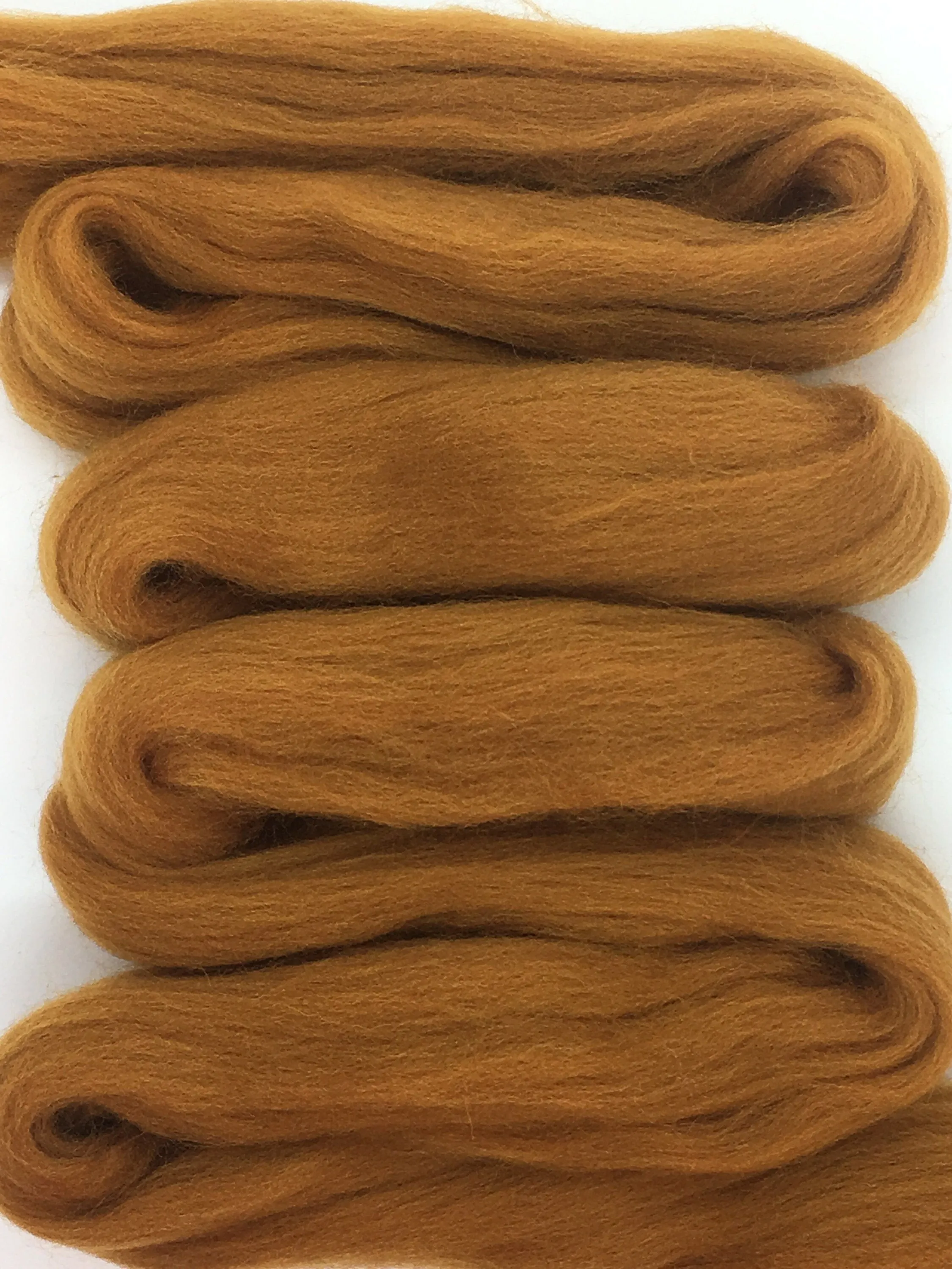 Cinnamon Spice Merino Wool Roving