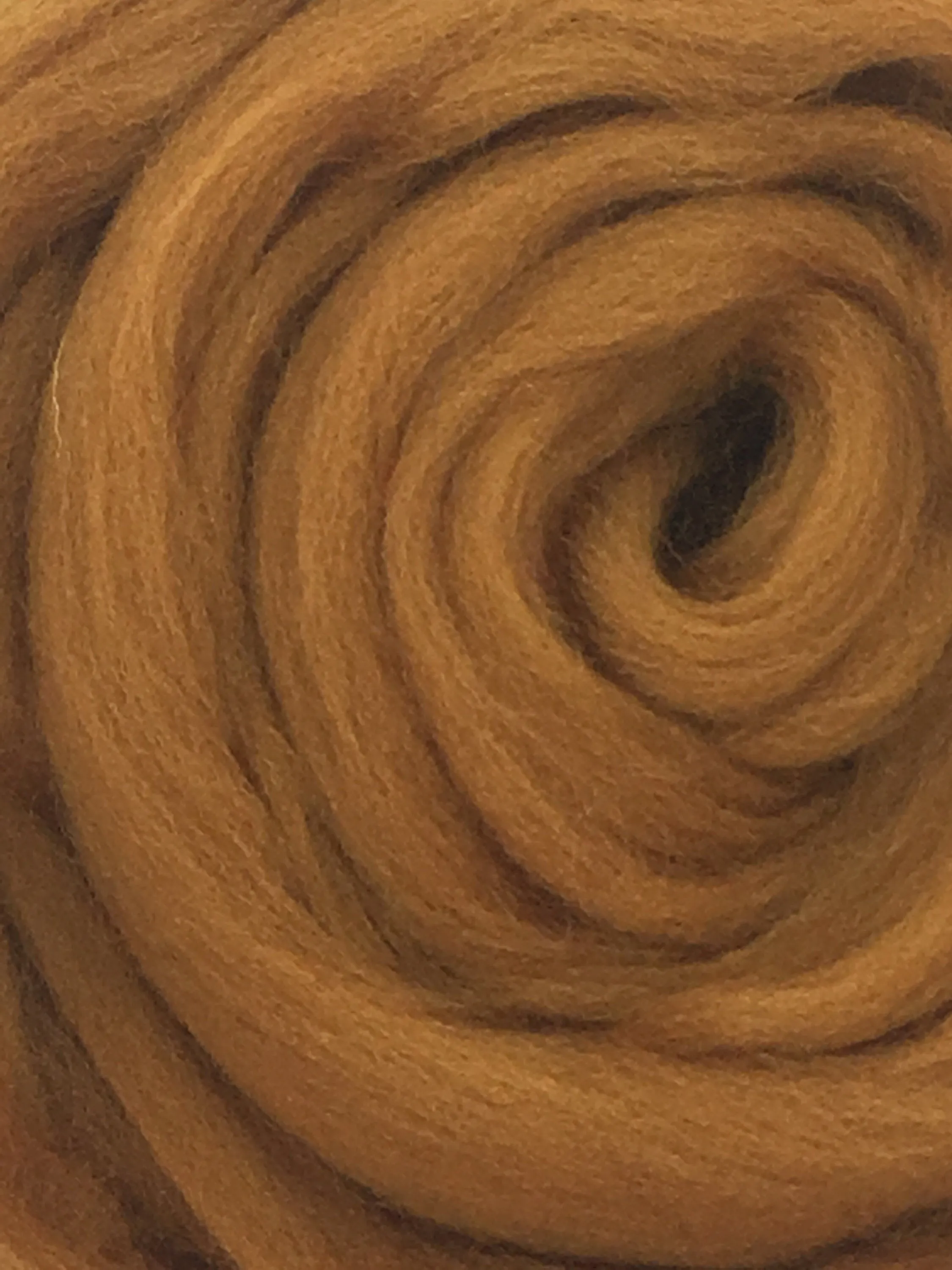 Cinnamon Spice Merino Wool Roving