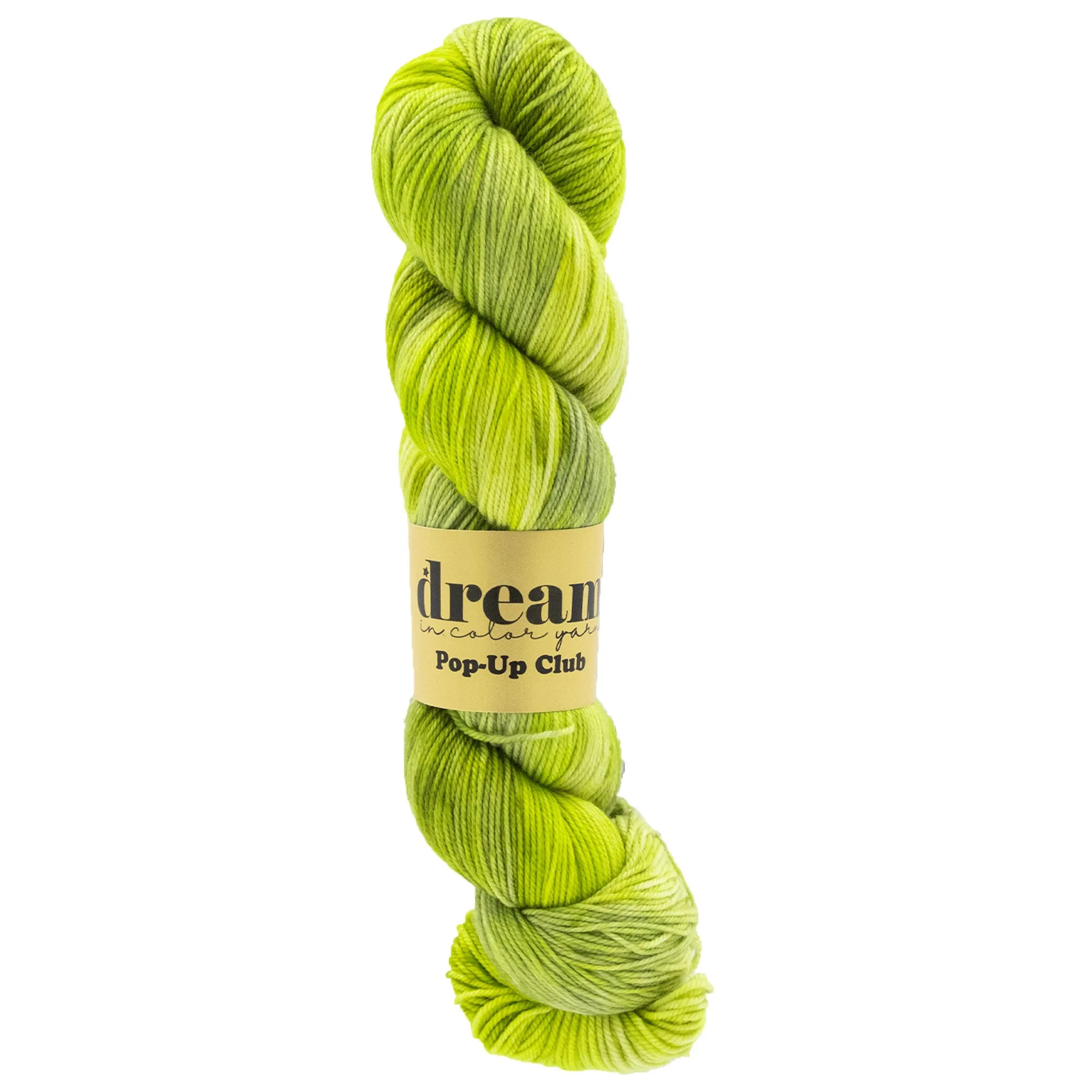 Dream in Color Smooshy Cashmere Yarn - Neon Cream