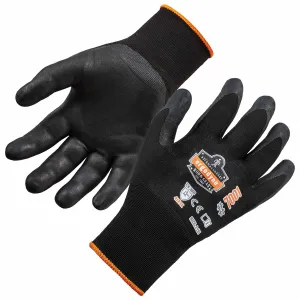 Ergodyne 17953 7001 M Black Nitrile-Coated Gloves - DSX