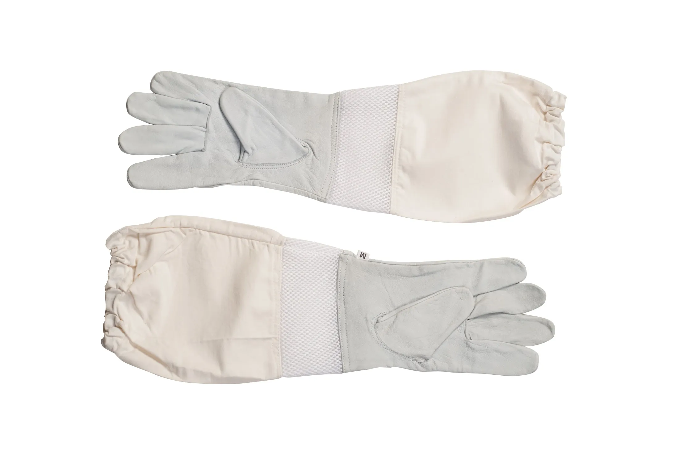 Goatskin Beekeeping glove with long sleeve