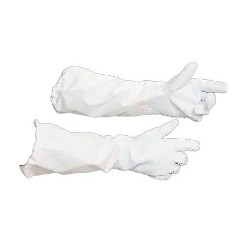 Goatskin Beekeeping glove with long sleeve