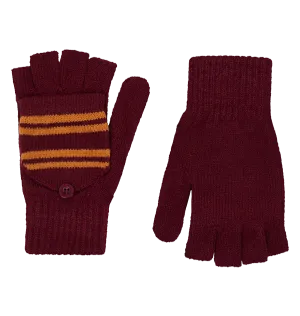 Gryffindor Knitted Mitten Capped Gloves