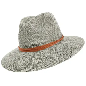 HW Collection Stevie Unisex Fedora - Grey