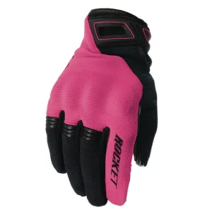 Joe Rocket Noble Ladies Textile Gloves Black/Pink