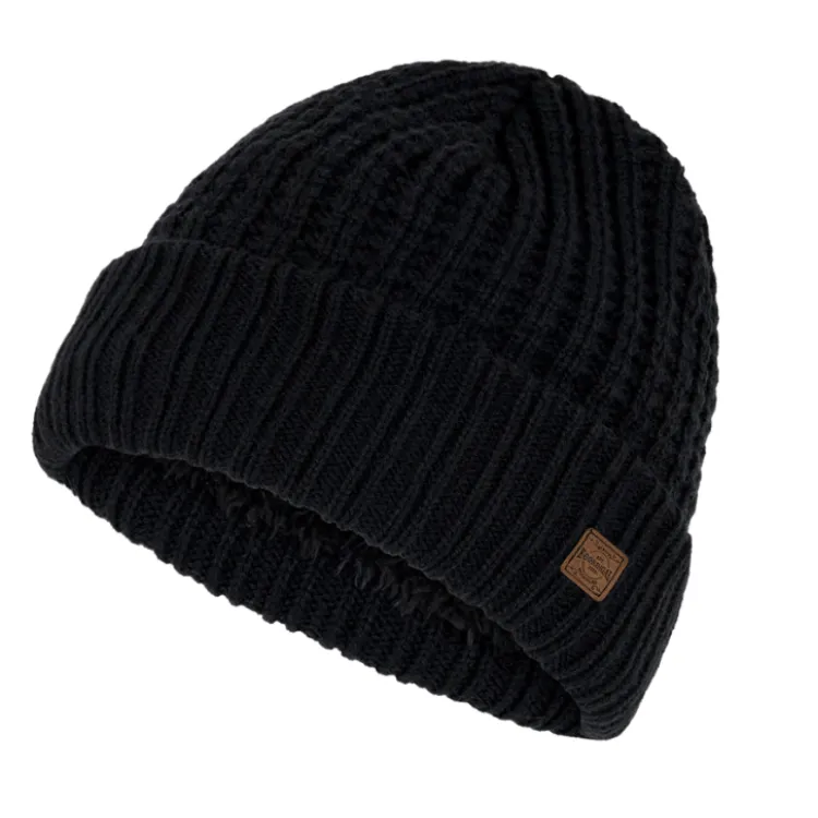 Kooringal Mens Shadow Beanie - Black