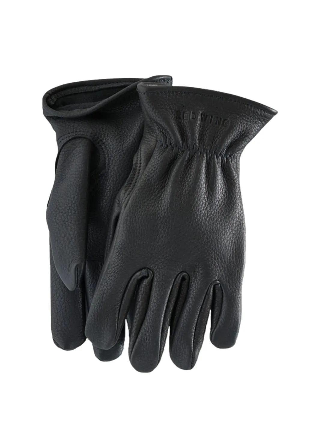 LEATHER GLOVE | Lined Buckskin | Black