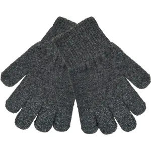 MAGIC Knitted Gloves Glitter - Antrazite