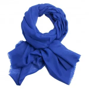 Melange - Cashmere Scarf W223 Royal Blue