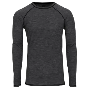 Men's Clima-Wool Merino Crew - Grey Heather