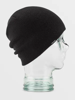 Mens V.Co Skull Beanie - Black