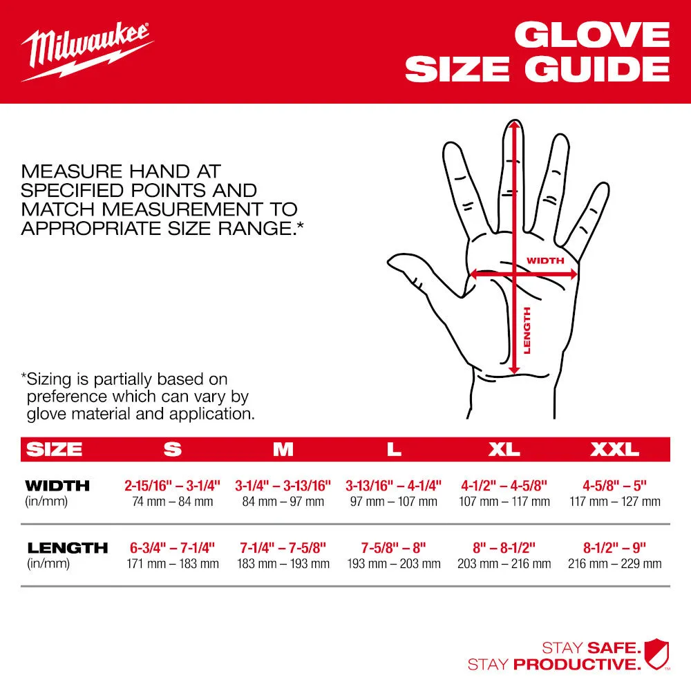 Milwaukee 48-73-8153 Impact Cut 5 Nitrile Dip Glove - XL