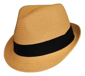 Stanton Braided Trilby - Tan