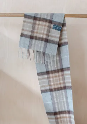 Tartan Cashmere Scarf in Mackellar Tartan