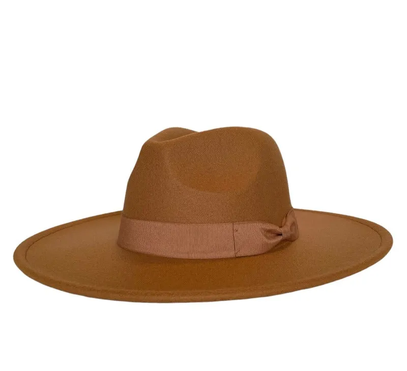 Tori Wide Brim - Chocolate