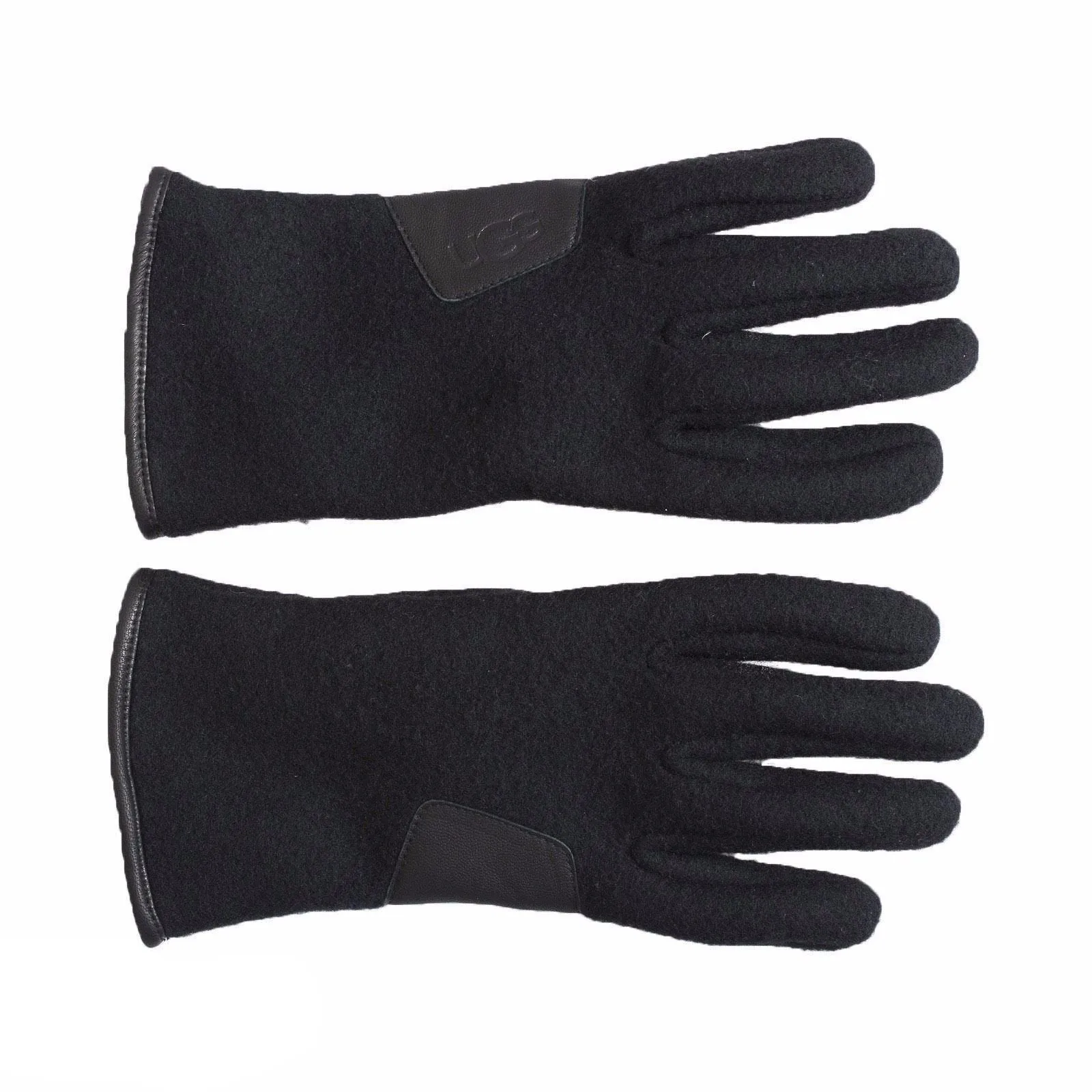 UGG Fabric Smart Gloves Black