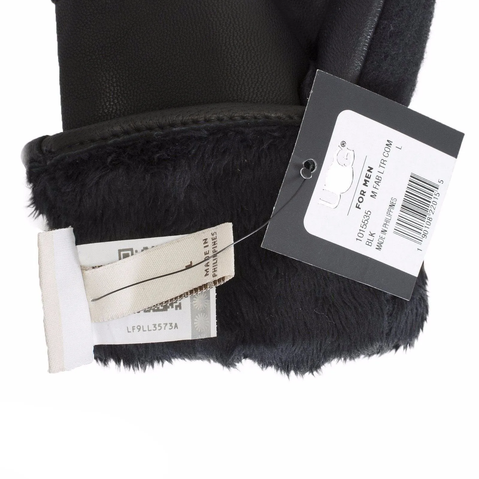 UGG Fabric Smart Gloves Black