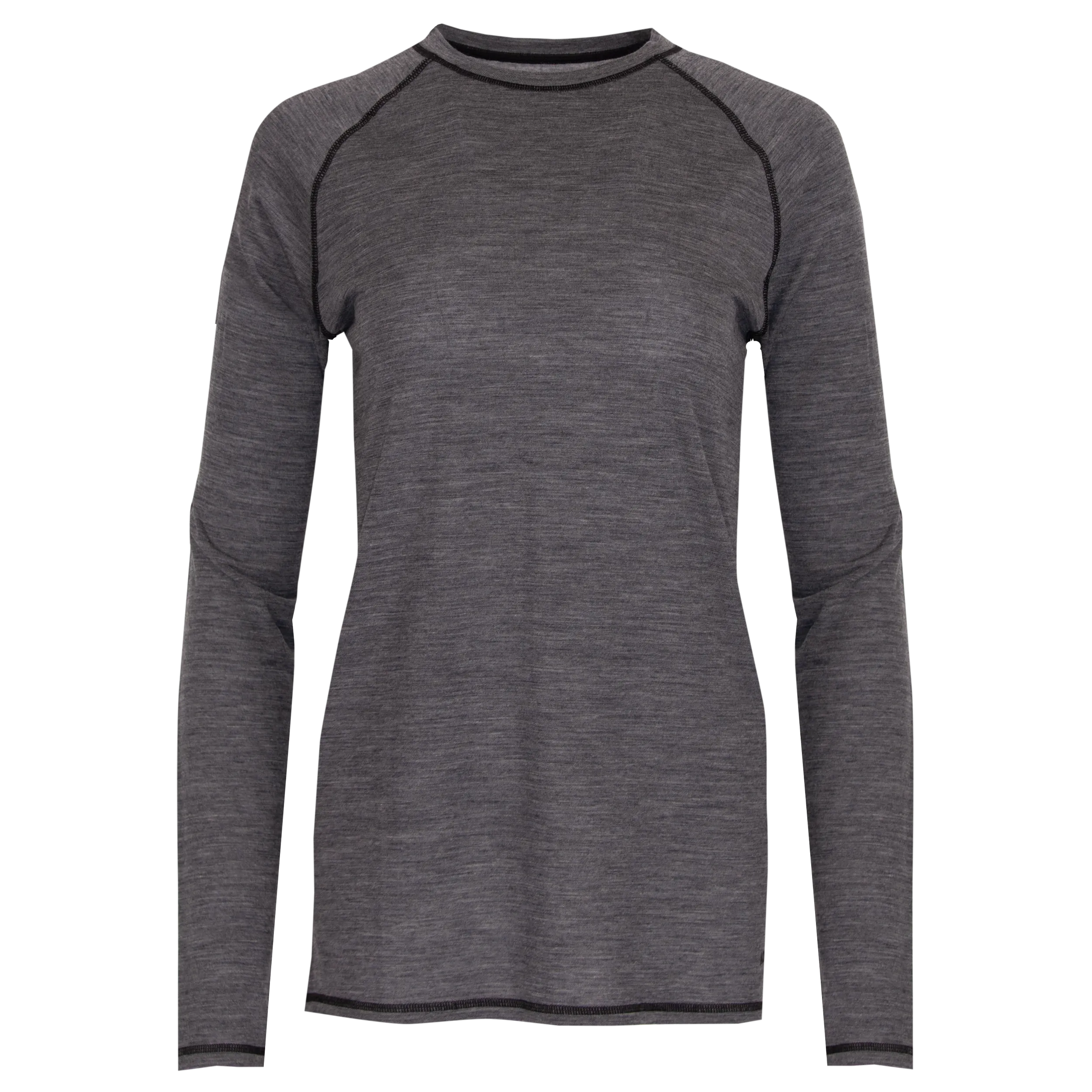 Women's Clima-Wool Merino Crew - Grey Heather