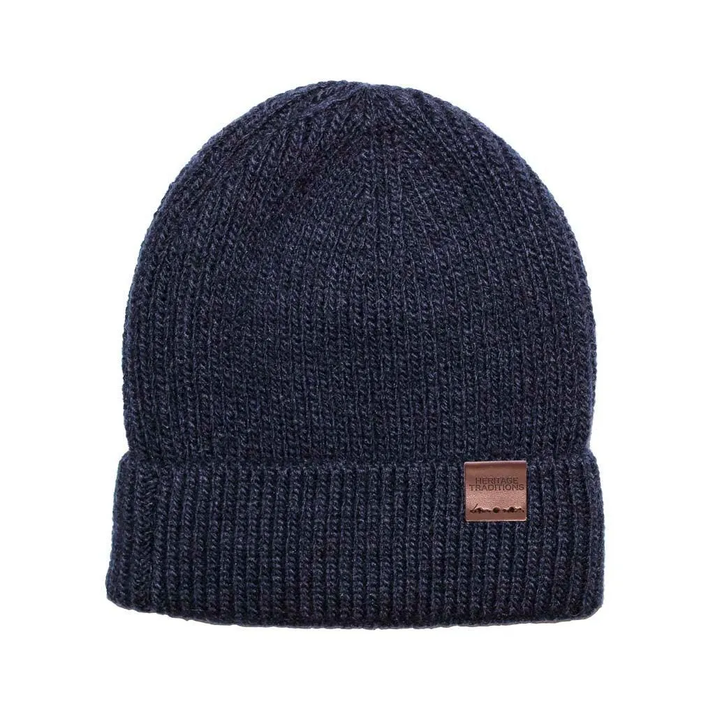 Wool Mix Fisherman Beanie