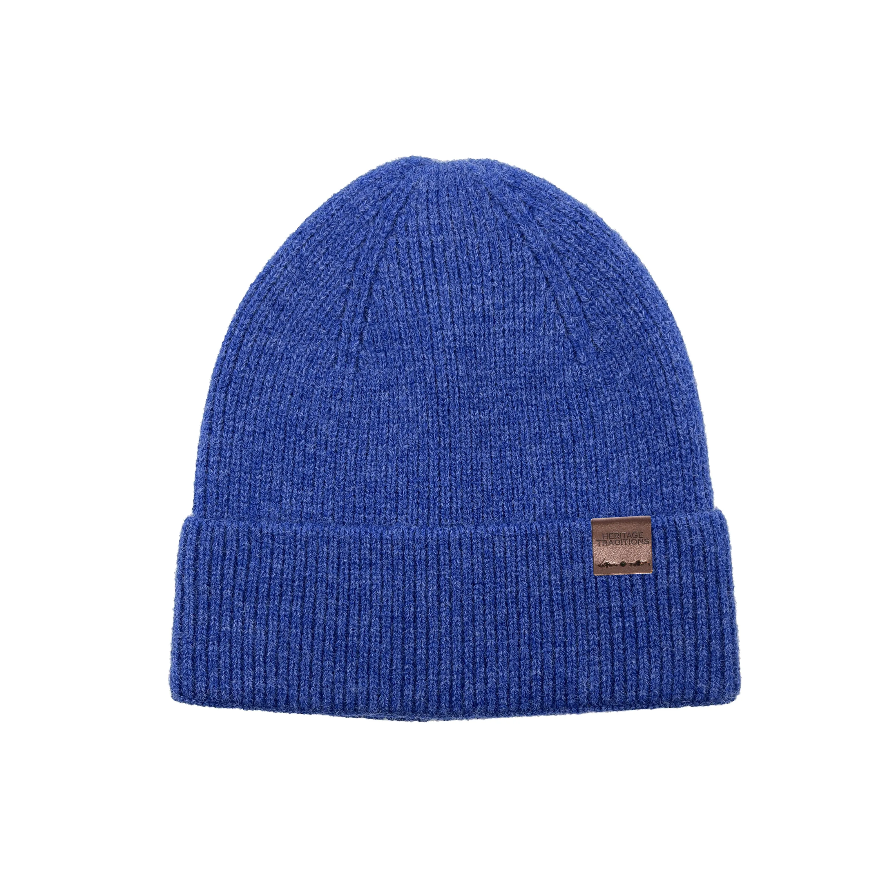 Wool Mix Fisherman Beanie