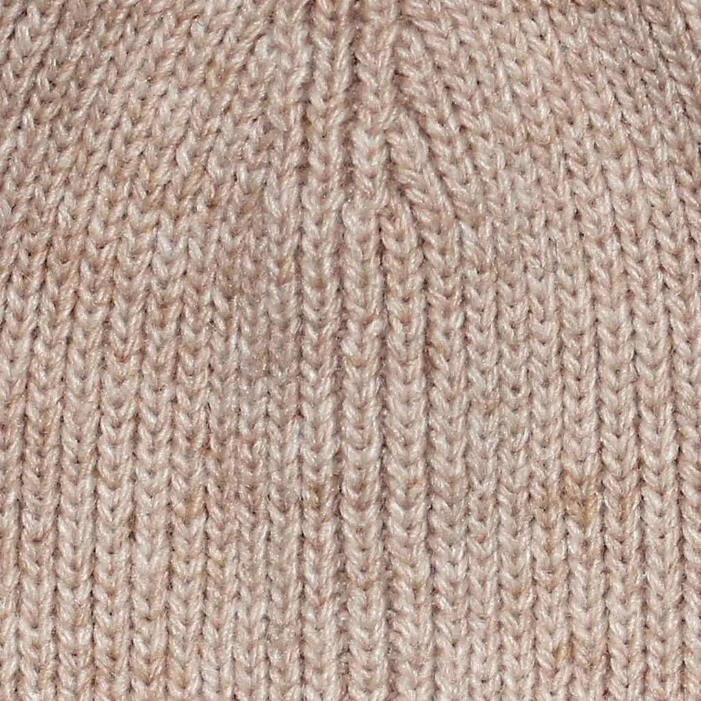 Wool Mix Fisherman Beanie