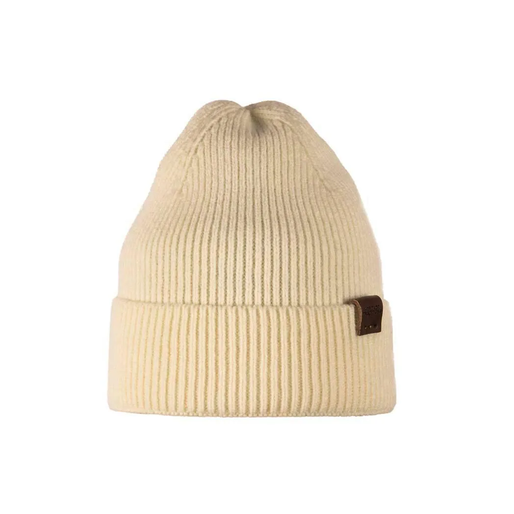 Wool Mix Fisherman Beanie