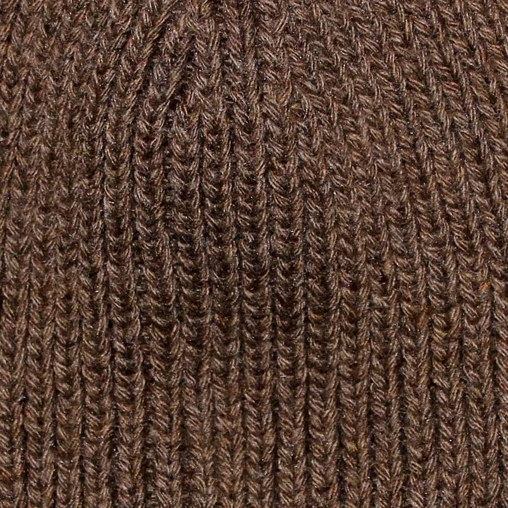 Wool Mix Fisherman Beanie