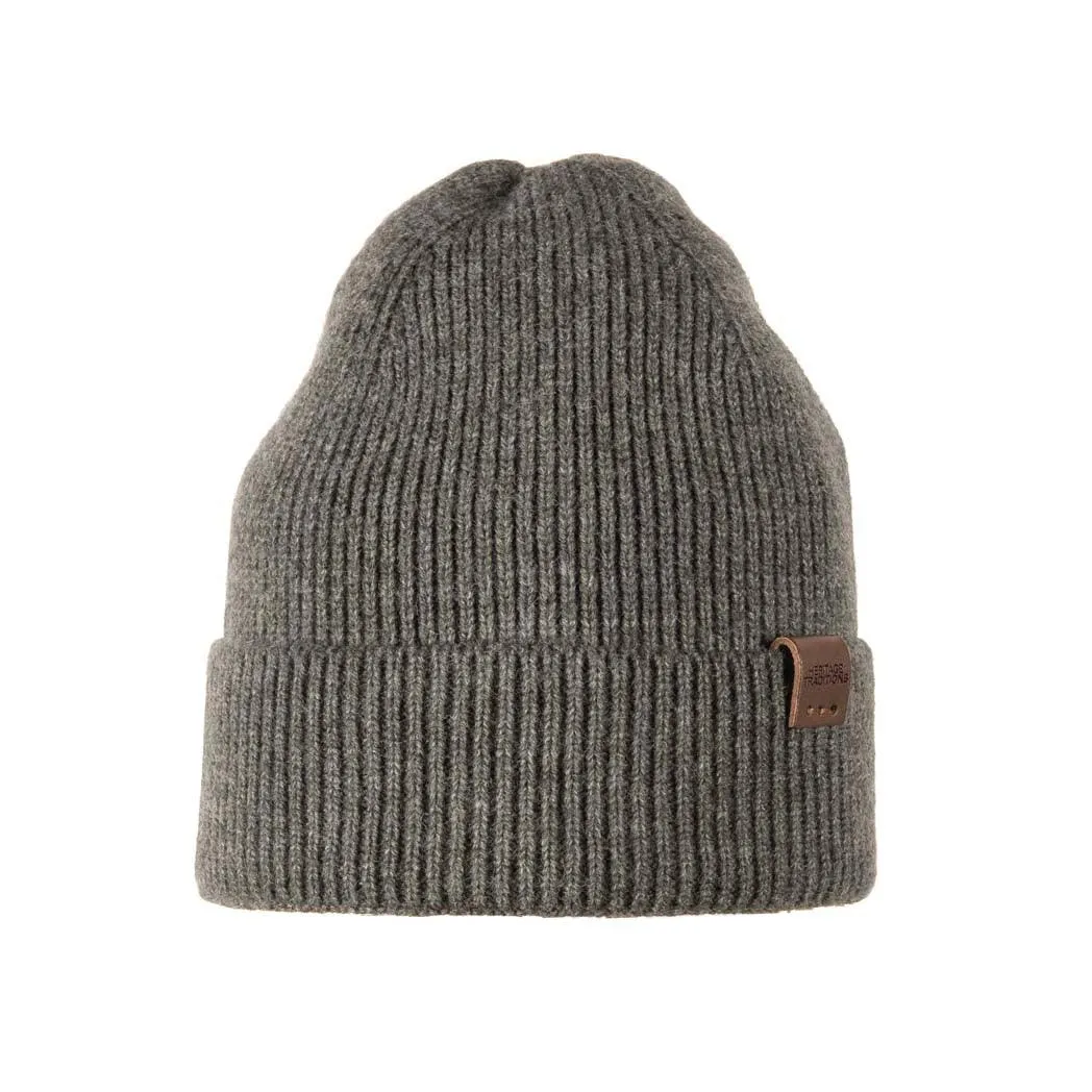 Wool Mix Fisherman Beanie