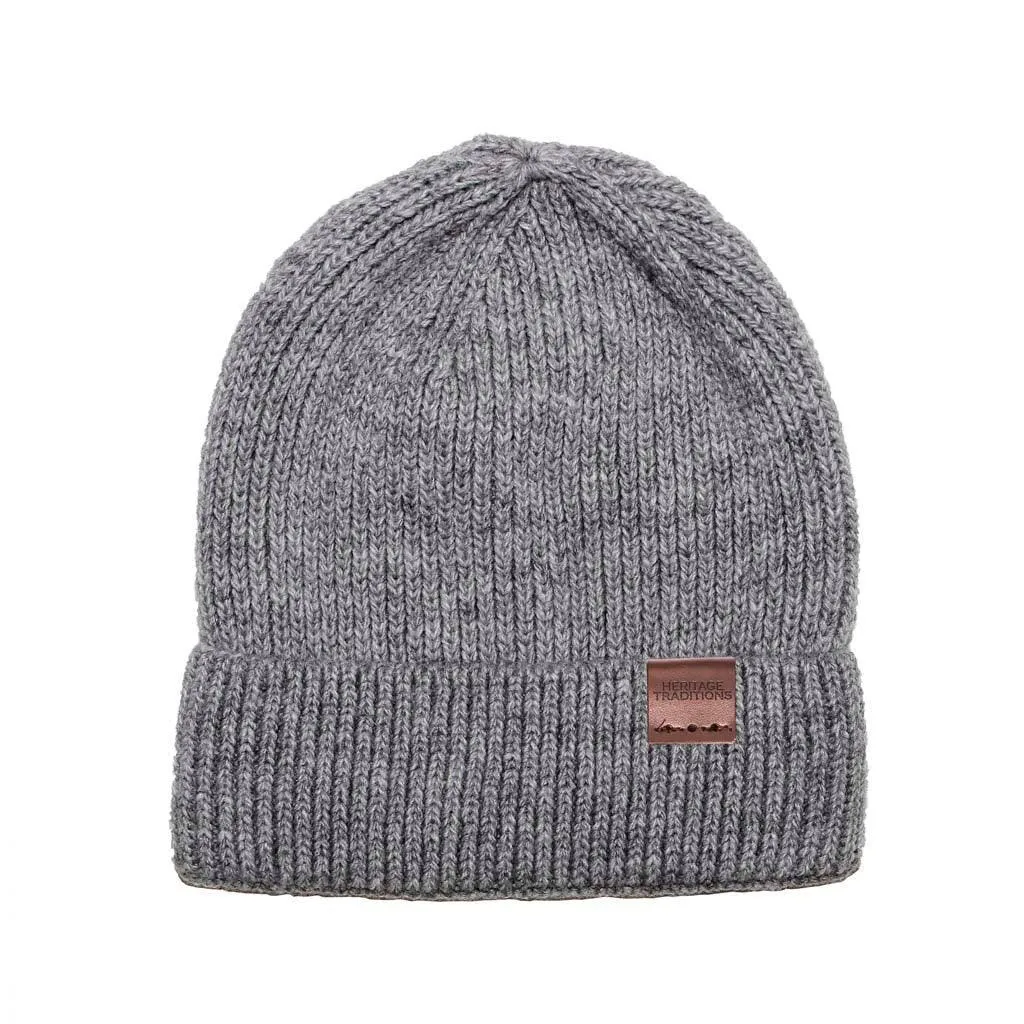 Wool Mix Fisherman Beanie