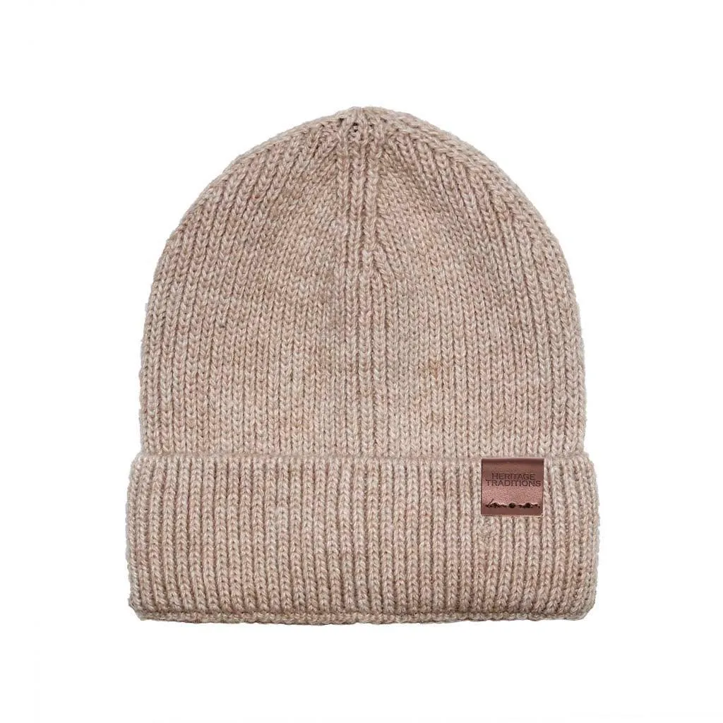 Wool Mix Fisherman Beanie